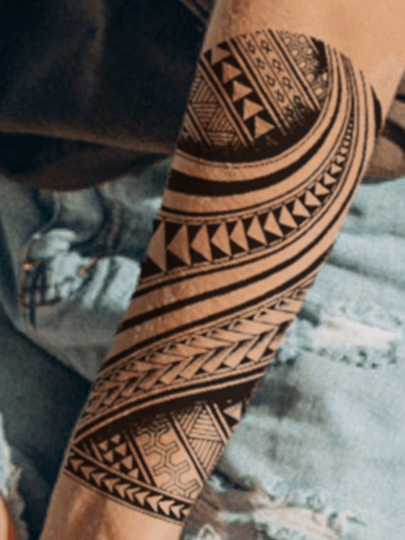 Tribal Men’s Temporary Tattoo Sticker